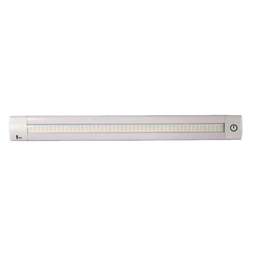 Suncoast Marine and Auto offers Lunasea Adjustable Linear LED Light w/Built-In Dimmer - 12" Length, 12VDC, Warm White w/ Switch [LLB-32KW-01-00]