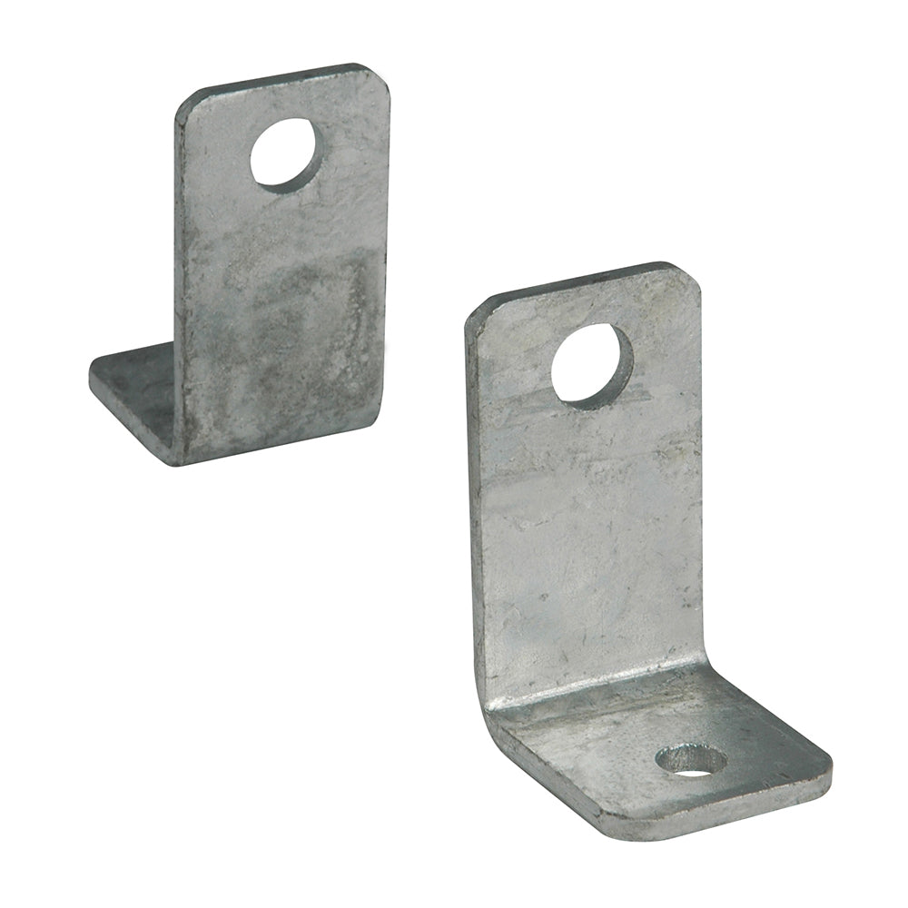 Suncoast Marine and Auto offers C.E. Smith Side Angle "L" Bracket - Pair - Galvanized [10211G]