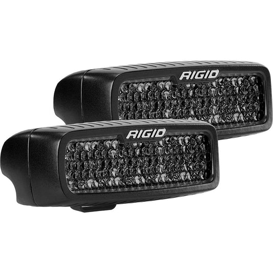 Suncoast Marine and Auto offers RIGID Industries SR-Q Series PRO Spot Diffused Midnight Surface Mount - Pair [905513BLK]