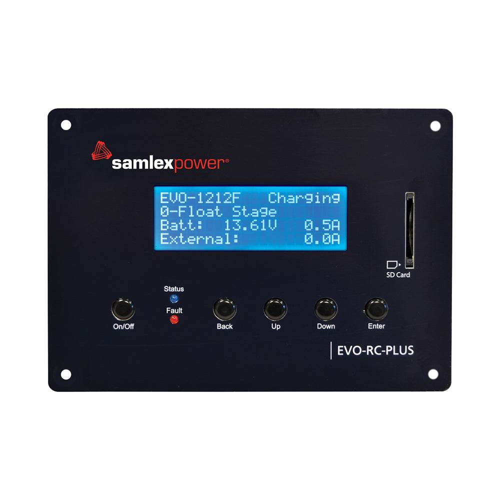 Suncoast Marine and Auto offers Samlex Programmable Remote Control f/Evolution F Series Inverter/Charger - Optional [EVO-RC-PLUS]