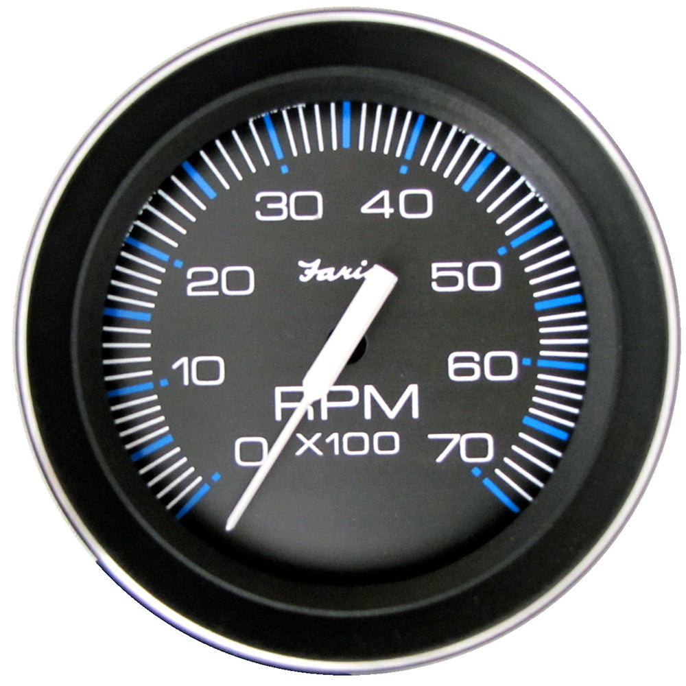 Suncoast Marine and Auto offers Faria Coral 4" Tachometer (7000 RPM) (All Outboard) [33005]