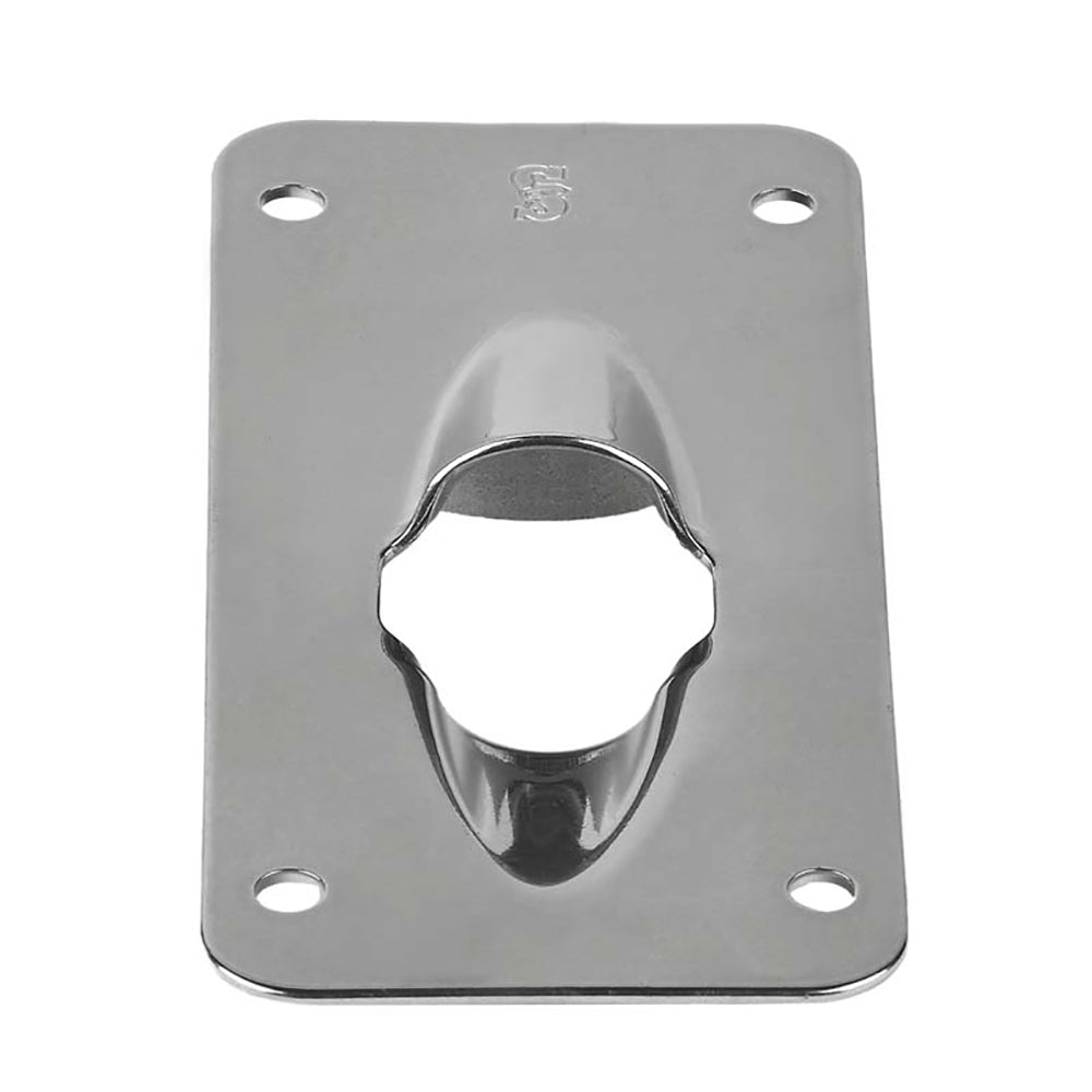 Suncoast Marine and Auto offers Schaefer Halyard Exit Plate f/Up To 3/4" Line - Flat [34-48]