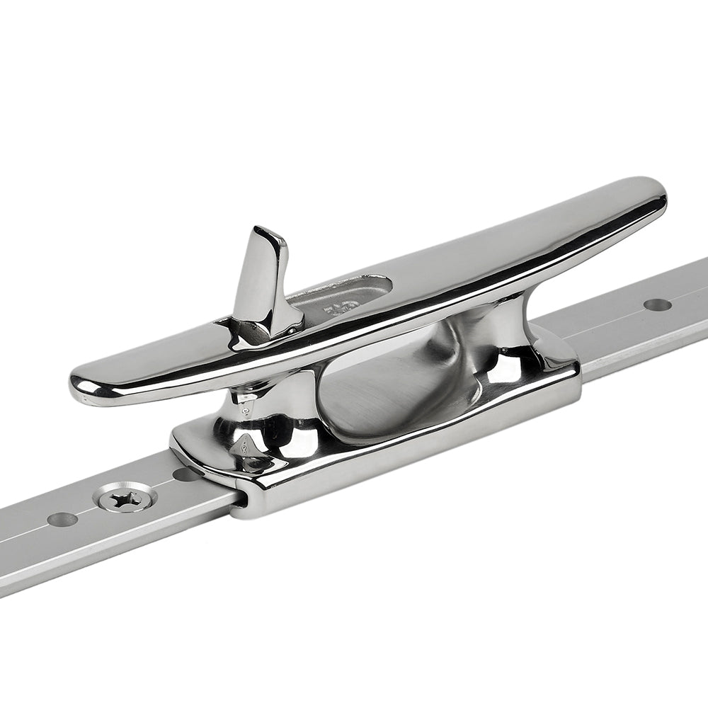 Suncoast Marine and Auto offers Schaefer Mid-Rail Chock/Cleat Stainless Steel - 1" [70-74]