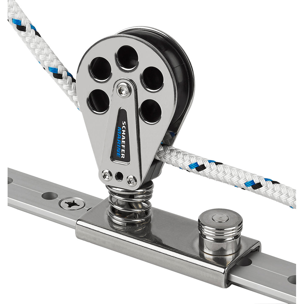 Suncoast Marine and Auto offers Schaefer Spring Loaded/Lined Slide/Stainless Steel f/1-1/4" T-Track [705-92]