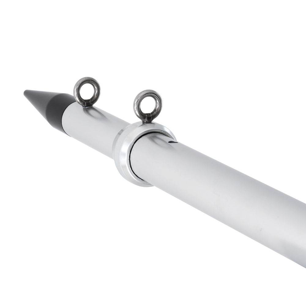 Suncoast Marine and Auto offers Tigress XD Telescoping Aluminum Center Rigger Pole - 8 - Silver [88921]