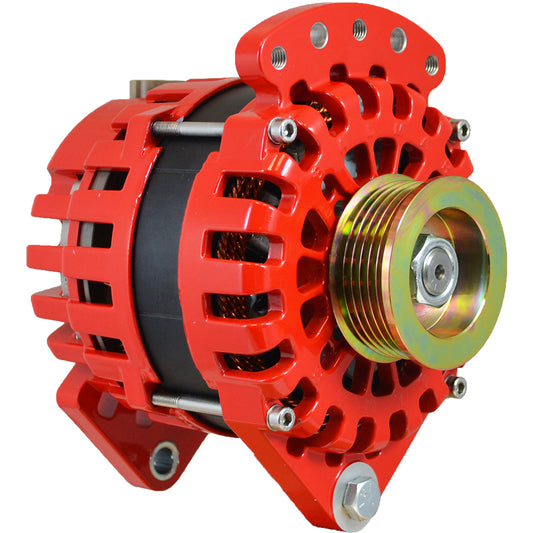 Suncoast Marine and Auto offers Balmar Alternator 3.15" Dual Foot Saddle K6 Serpentine Pulley - 170A - 12V [XT-DF-170-K6]