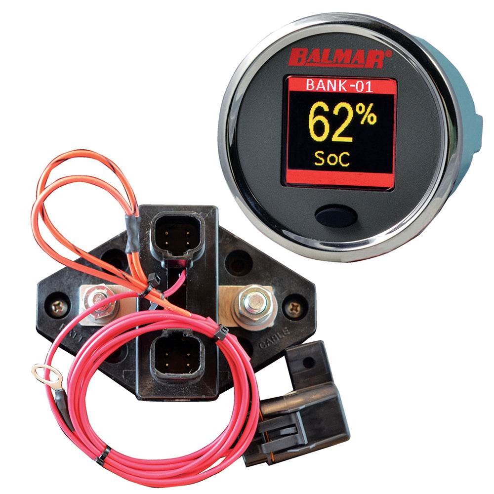 Suncoast Marine and Auto offers Balmar SG200 Battery Monitor Kit w/Display Shunt 10M Cable - 12-48 VDC [SG200]