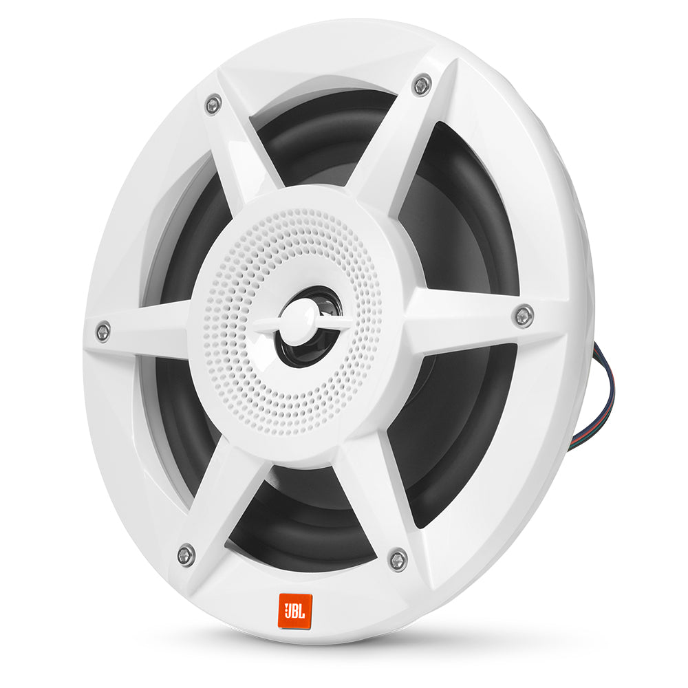 Suncoast Marine and Auto offers JBL 6.5" Coaxial Marine RGB Speakers - White STADIUM Series [STADIUMMW6520AM]