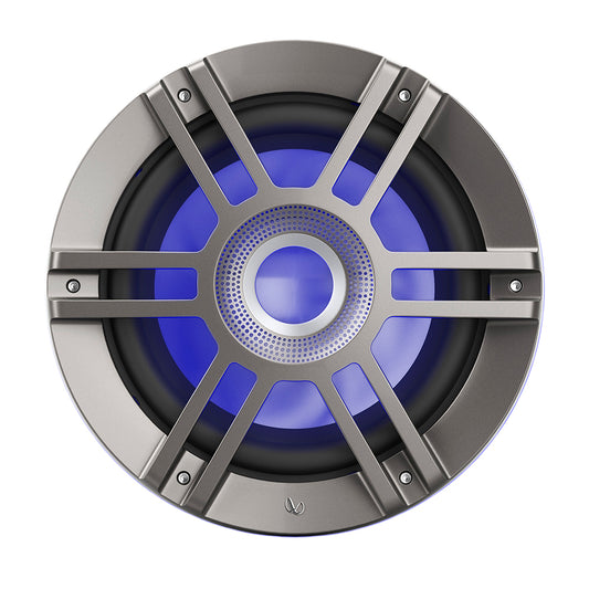 Suncoast Marine and Auto offers Infinity 10" Marine RGB Kappa Series Speakers - Titanium/Gunmetal [KAPPA1050M]