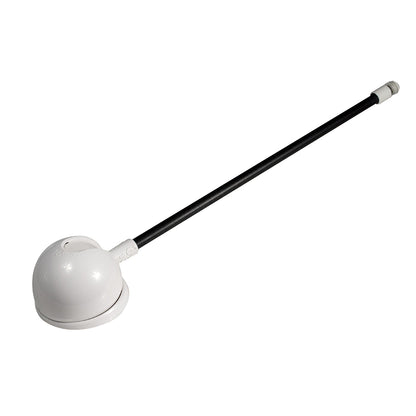 Suncoast Marine and Auto offers Lumitec Contour Anchor Light - 39" - Black Shaft White Base [101584]