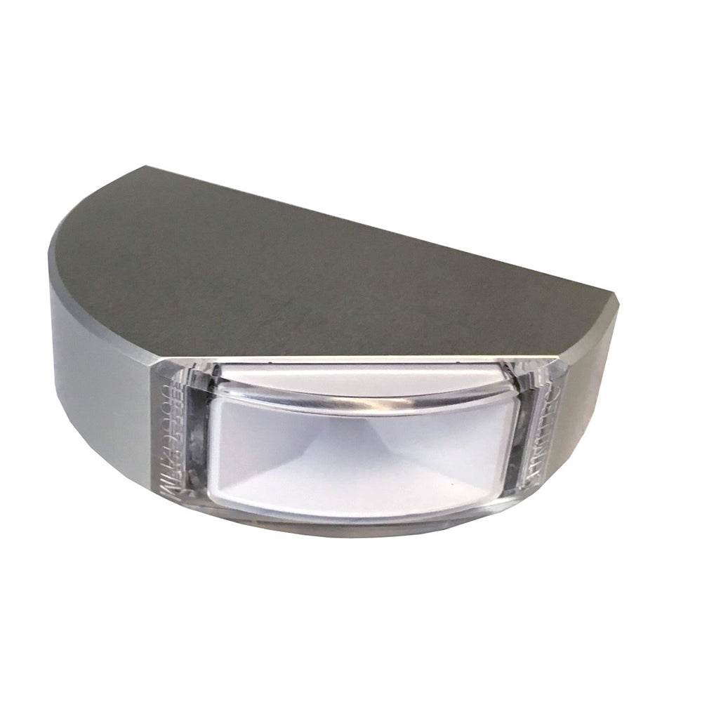 Suncoast Marine and Auto offers Lumitec Surface Mount Navigation Light - Classic Aluminum - Port Red [101577]