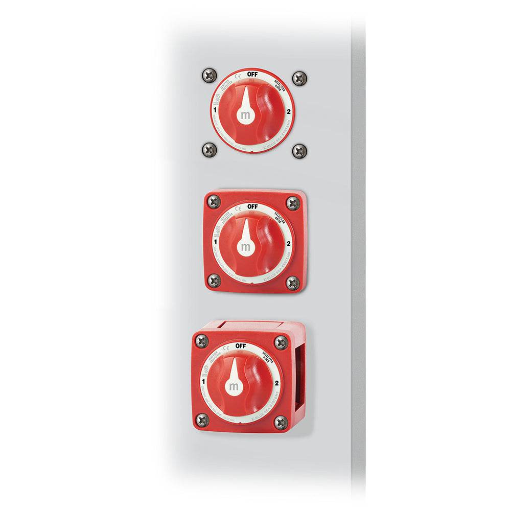 Suncoast Marine and Auto offers Blue Sea 6008 M-Series Battery Switch 3 Position - Red [6008]