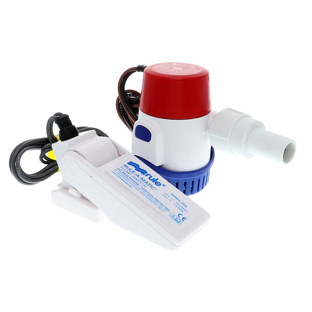 Suncoast Marine and Auto offers Rule 360 GPH Standard Bilge Pump Kit w/Float Switch - 12V [24DA-35A]