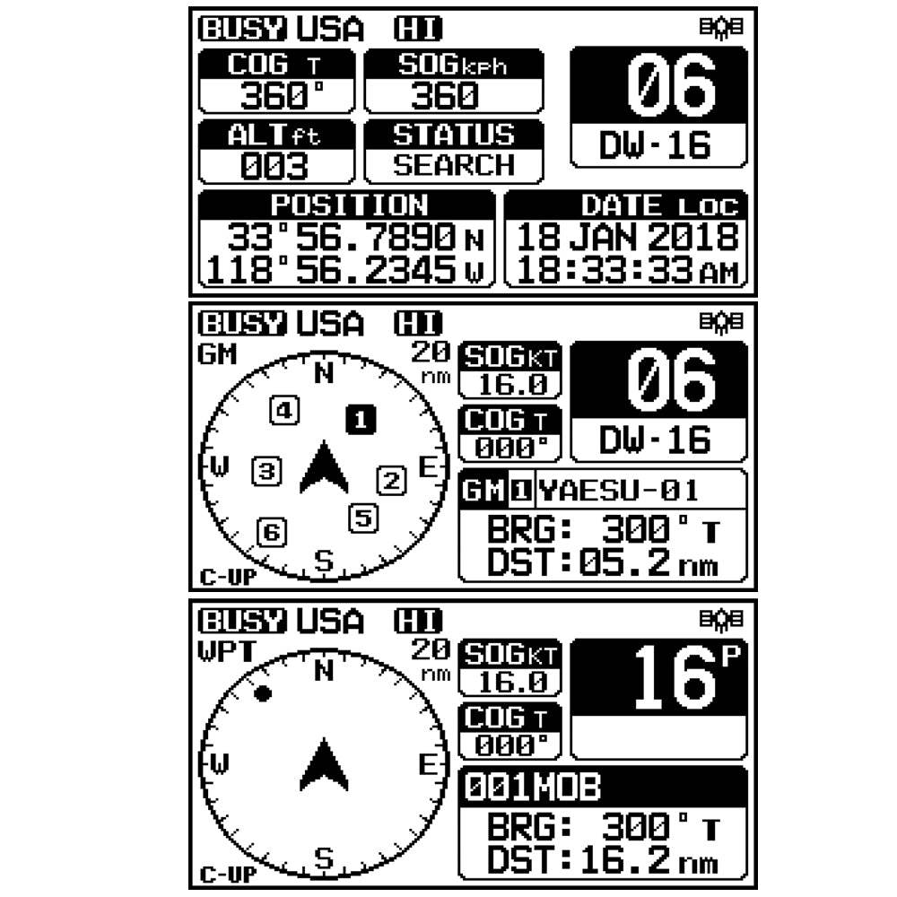 Suncoast Marine and Auto offers Standard Horizon GX1800G Fixed Mount VHF w/GPS - White [GX1800GW]