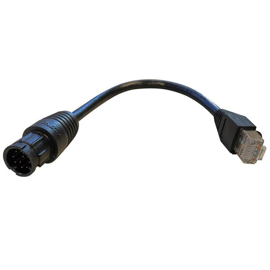 Suncoast Marine and Auto offers Raymarine RayNet Adapter Cable - 100mm - RayNet Male to RJ45 [A80513]