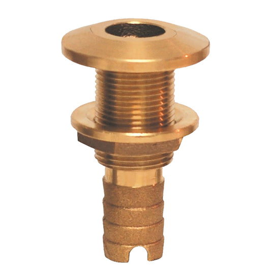 Suncoast Marine and Auto offers GROCO Bronze Hose Barb Thru-Hull Fitting - 1/2" [HTH-500]