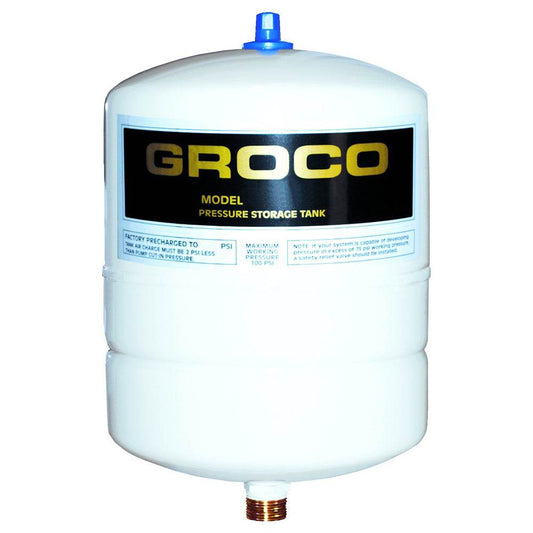 Suncoast Marine and Auto offers GROCO Pressure Storage Tank - 0.5 Gallon Drawdown [PST-1]