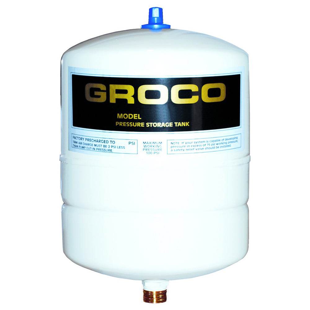 Suncoast Marine and Auto offers GROCO Pressure Storage Tank - 1.4 Gallon Drawdown [PST-2]