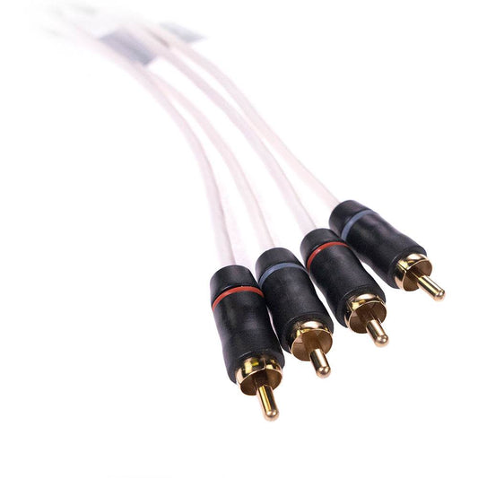 Suncoast Marine and Auto offers Fusion Performance RCA Cable - 4 Channel - 12 [010-12619-00]