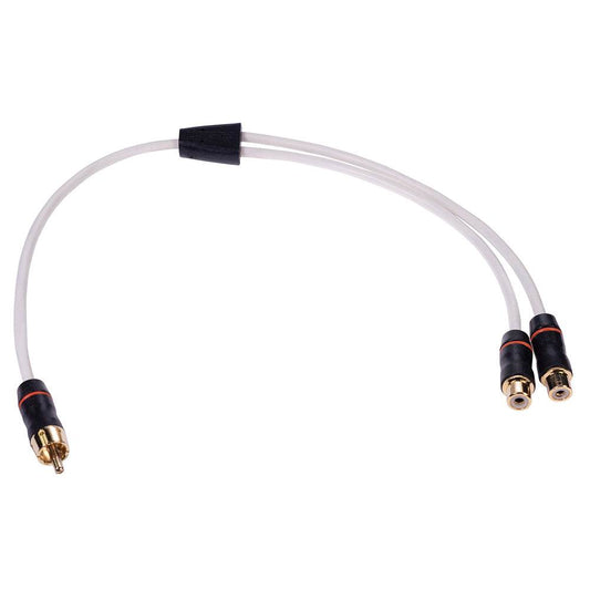 Suncoast Marine and Auto offers Fusion Performance RCA Cable Splitter - 1 Male to 2 Female - .9 [010-12622-00]