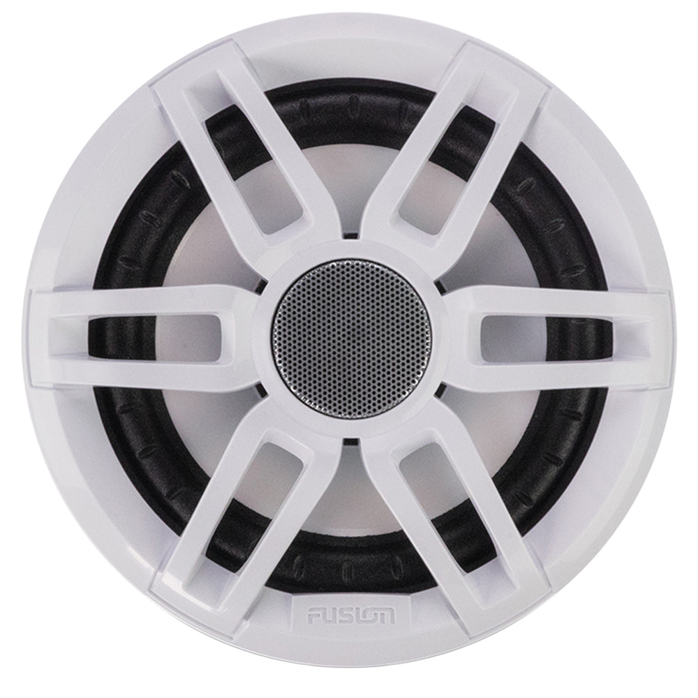 Suncoast Marine and Auto offers Fusion XS-FL65SPGW XS Series 6.5" - RGB 200 Watt Sports Marine Speakers - Grey White Grill Options [010-02196-20]