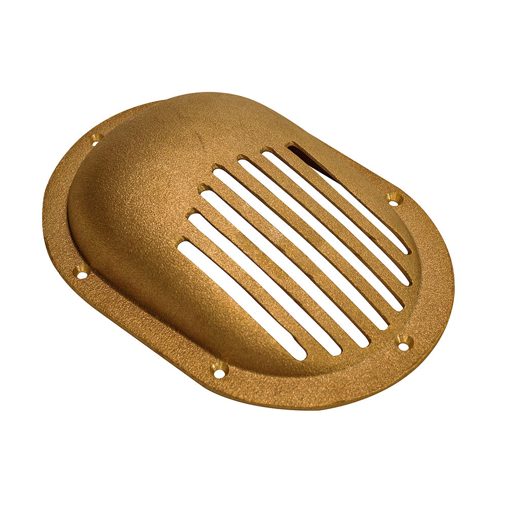 Suncoast Marine and Auto offers GROCO Bronze Clam Shell Style Hull Strainer f/Up To 1" Thru Hull [SC-1000-L]