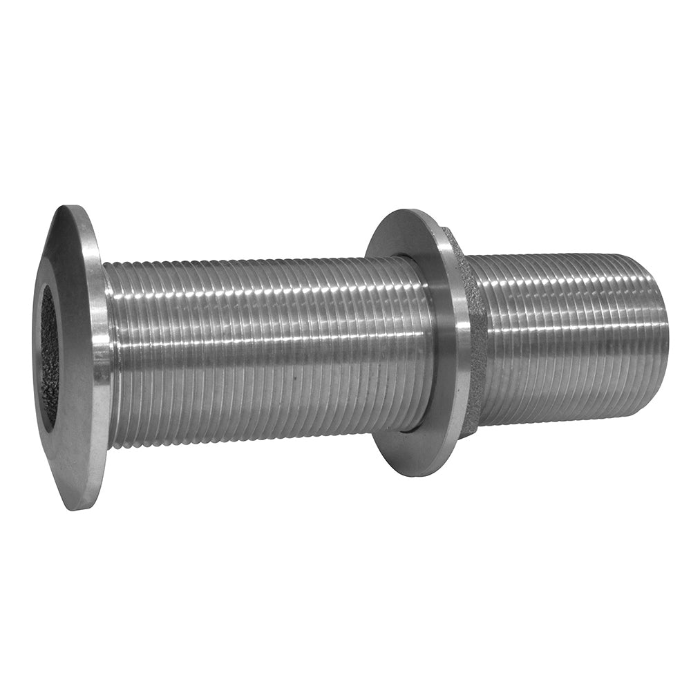 Suncoast Marine and Auto offers GROCO 3/4" Stainless Steel Extra Long Thru-Hull Fitting w/Nut [THXL-750-WS]