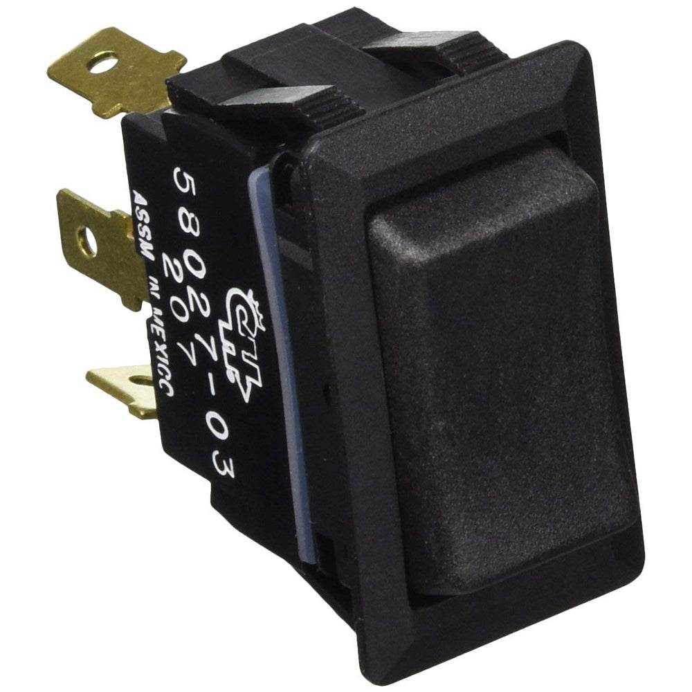 Suncoast Marine and Auto offers Cole Hersee Sealed Rocker Switch Non-Illuminated SPDT On-Off-On 3 Blade [58027-03-BP]