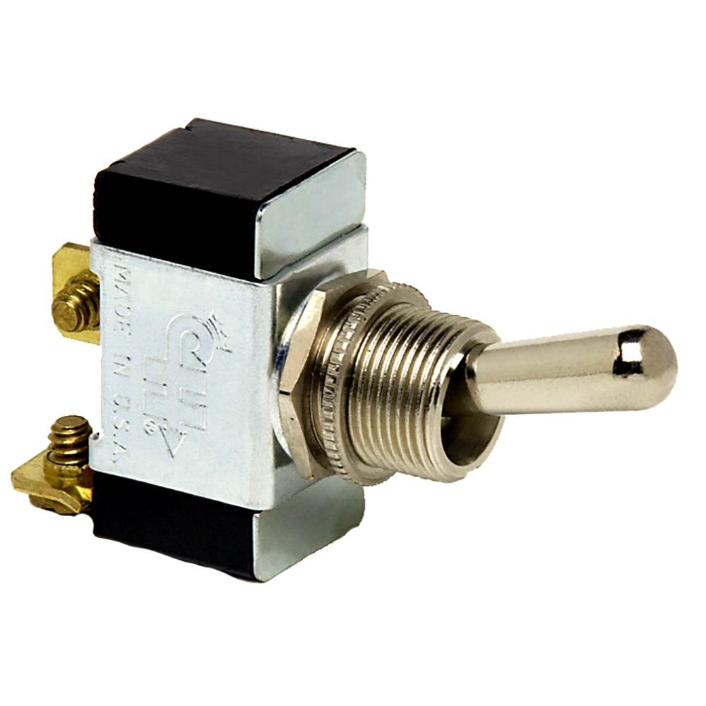 Suncoast Marine and Auto offers Cole Hersee Heavy-Duty Toggle Switch SPST Off-(On) 2 Screw [55020-BP]