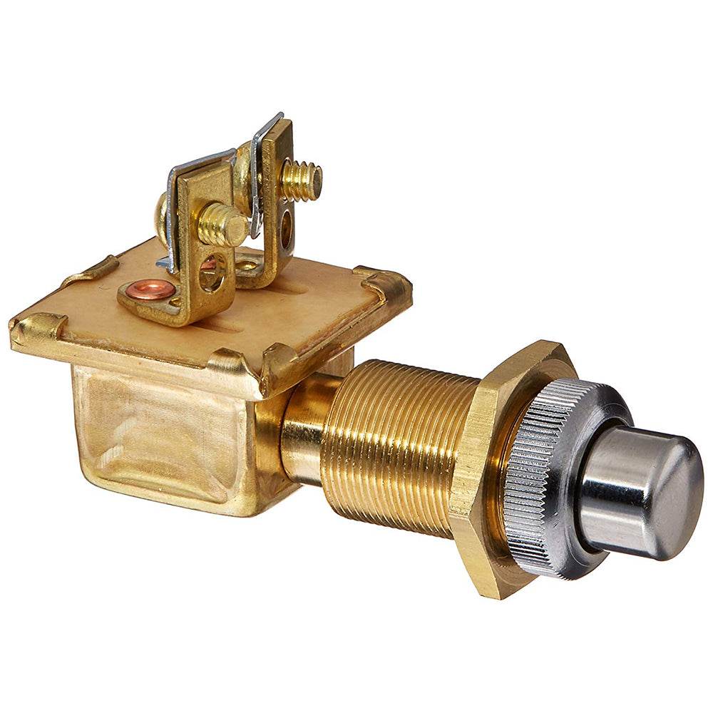 Suncoast Marine and Auto offers Cole Hersee Heavy Duty Push Button Switch w/Gasket Seal SPST Off-On 2 Screw - 10A [M-485-BP]