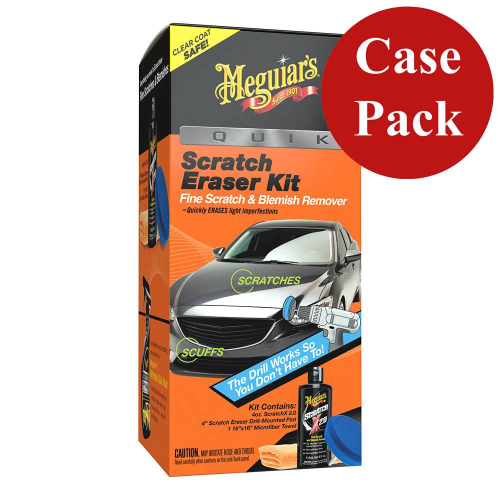 Suncoast Marine and Auto offers Meguiars Quik Scratch Eraser Kit *Case of 4* [G190200CASE]