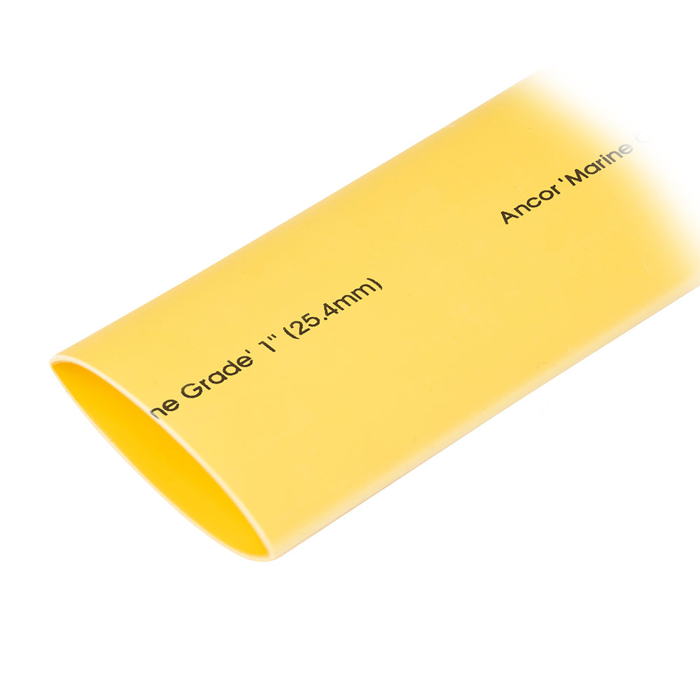 Suncoast Marine and Auto offers Ancor Heat Shrink Tubing 1" x 48" - Yellow - 1 Pieces [307948]