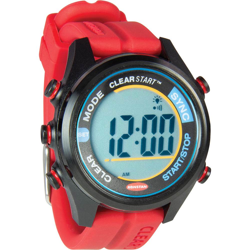 Suncoast Marine and Auto offers Ronstan ClearStart 40mm Sailing Watch- Red [RF4054]