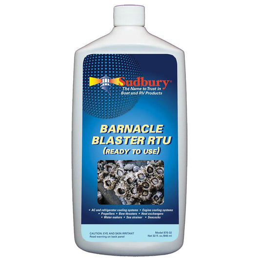 Suncoast Marine and Auto offers Sudbury Barnacle Blaster RTU Ready To Use - 32oz [870-32]