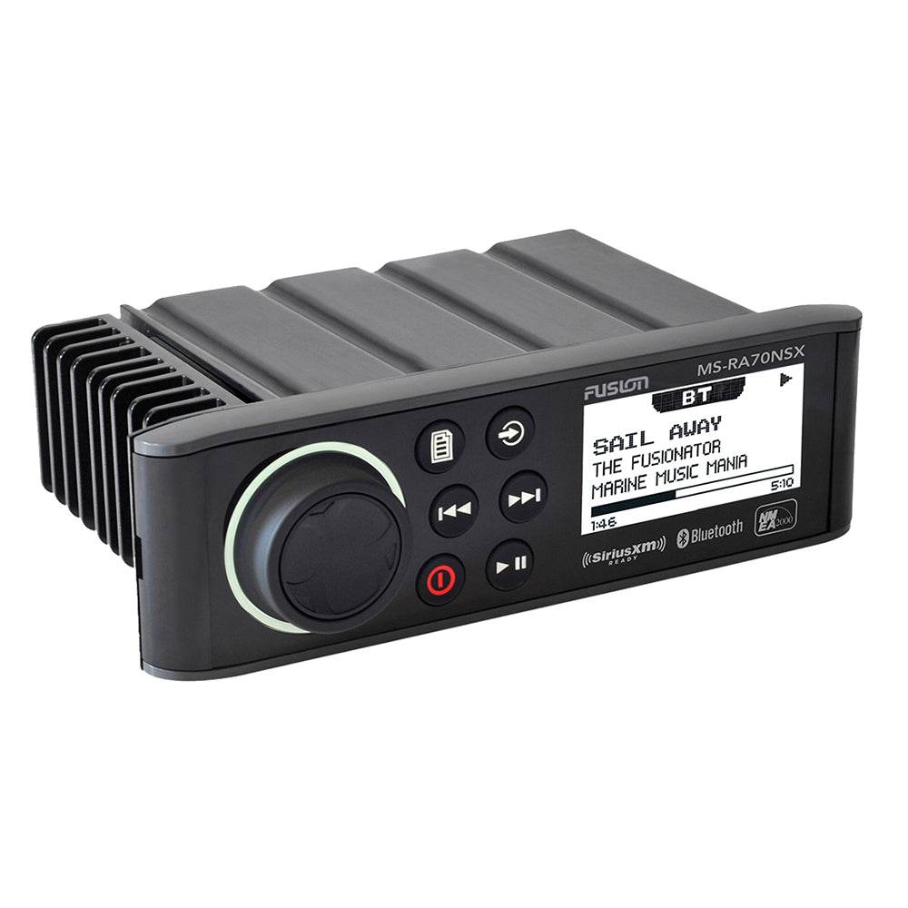 Suncoast Marine and Auto offers Fusion MS-RA70NSX Stereo w/BT/AM/FM/SiriusXM - 2 Zone [010-01516-30]