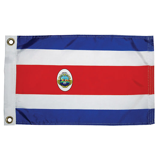 Suncoast Marine and Auto offers Taylor Made Costa Rican Nylon Flag 12" x 18" [93072]