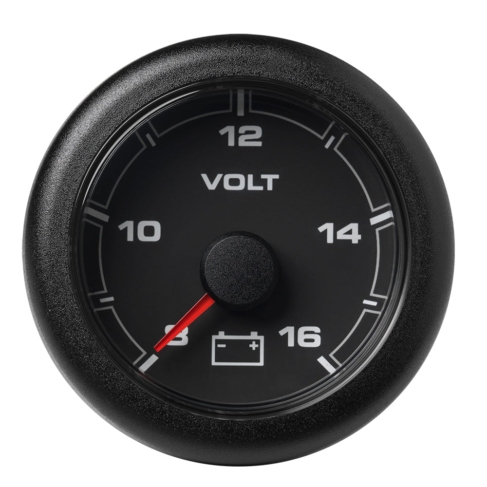 Suncoast Marine and Auto offers Veratron 52MM (2-1/16") OceanLink Battery Voltage Gauge - 8 to 16 V - Black Dial Bezel [A2C1066100001]