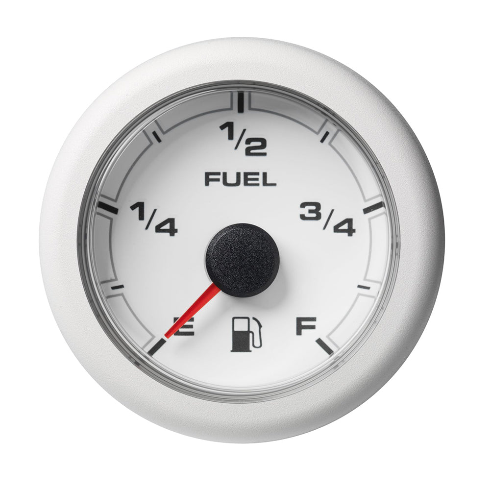 Suncoast Marine and Auto offers Veratron 52MM (2-1/16") OceanLink Fuel Level Gauge - White Dial Bezel [A2C1065940001]