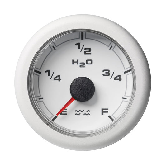 Suncoast Marine and Auto offers Veratron 52MM (2-1/16") OceanLink Waste Water Gauge - White Dial Bezel [A2C1065900001]