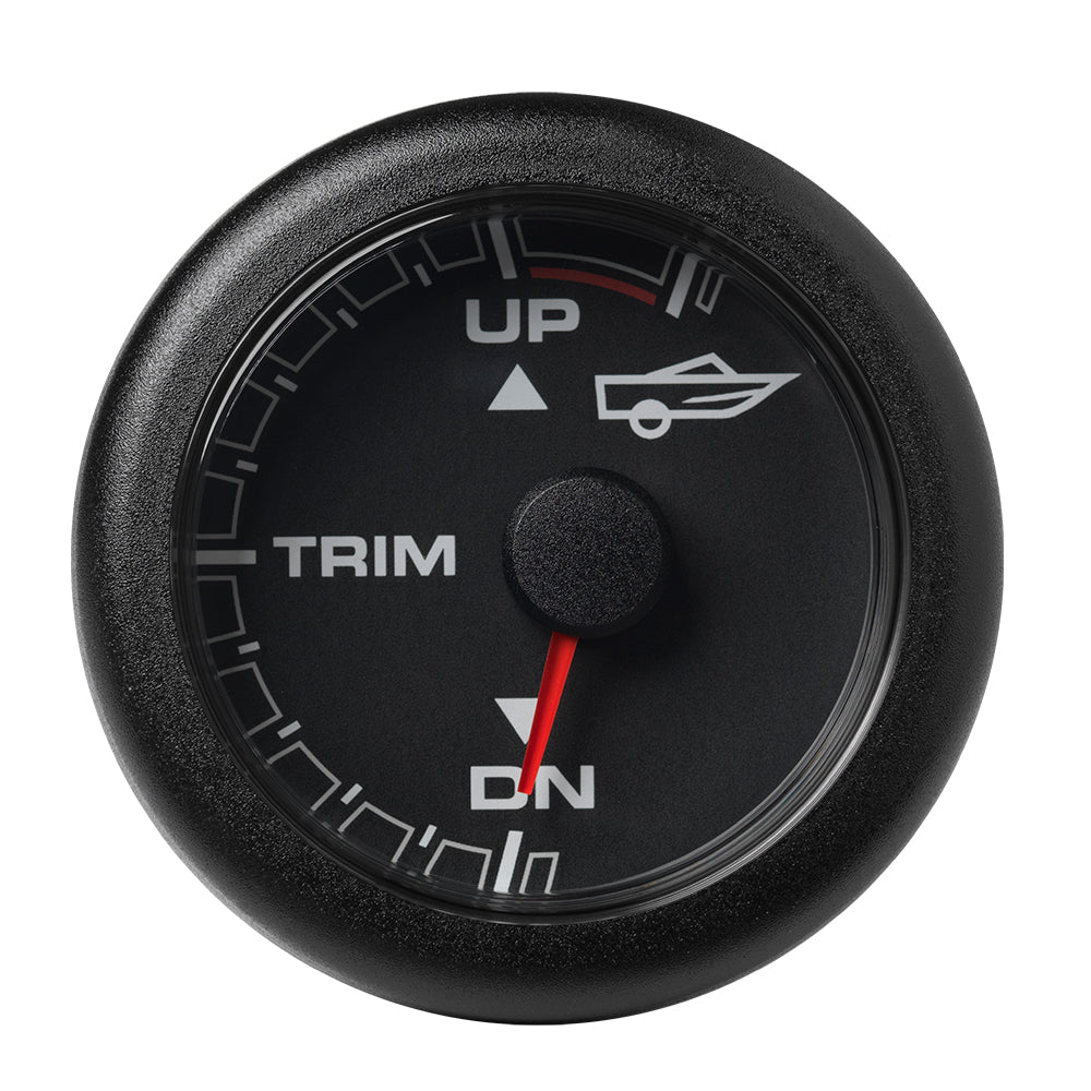 Suncoast Marine and Auto offers Veratron 52MM (2-1/16") OceanLink Engine Trim Gauge - Black Dial Bezel [A2C1065830001]