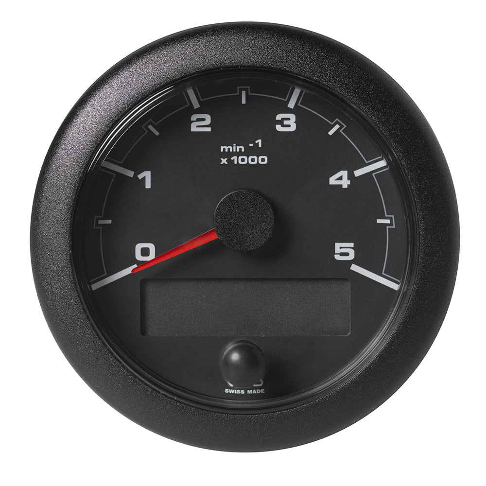 Suncoast Marine and Auto offers Veratron 3-3/8" (85MM) OceanLink NMEA 2000 Tachometer - 5000 RPM - Black Dial Bezel [A2C1065720001]