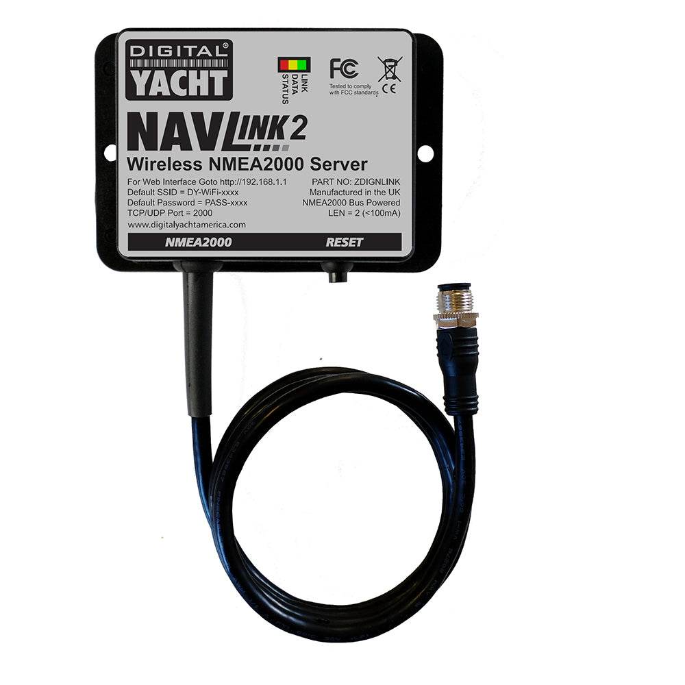 Suncoast Marine and Auto offers Digital Yacht NavLink 2 NMEA 2000 to WiFi Gateway [ZDIGNLINK]