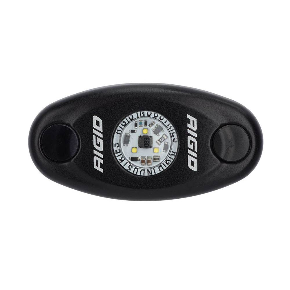 Suncoast Marine and Auto offers RIGID Industries A-Series Black High Power LED Light Single - Cool White [480093]