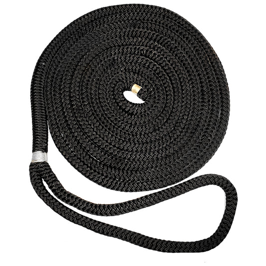 Suncoast Marine and Auto offers New England Ropes 3/8" Double Braid Dock Line - Black - 15 [C5054-12-00015]