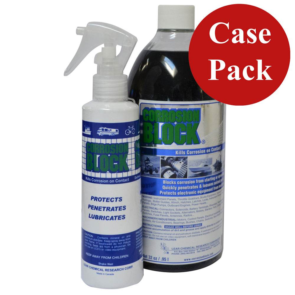 Suncoast Marine and Auto offers Corrosion Block 32oz Bottle with Pump - Non-Hazmat, Non-Flammable Non-Toxic *Case of 4* [20032CASE]