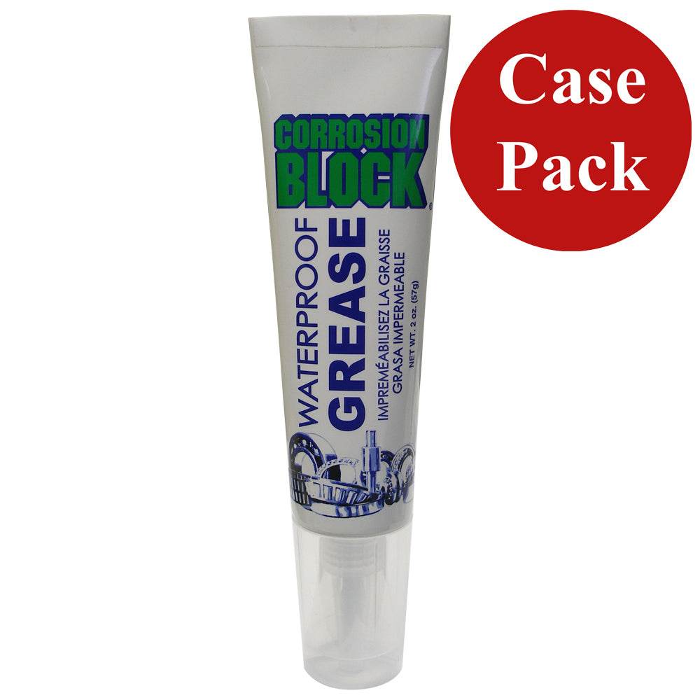 Suncoast Marine and Auto offers Corrosion Block High Performance Waterproof Grease - 2oz Tube - Non-Hazmat, Non-Flammable Non-Toxic *Case of 24* [25002CASE]