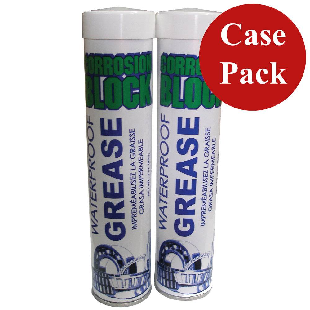 Suncoast Marine and Auto offers Corrosion Block High Performance Waterproof Grease - (2)2oz Tube - Non-Hazmat, Non-Flammable Non-Toxic *Case of 6* [25003CASE]