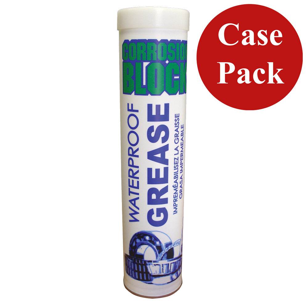 Suncoast Marine and Auto offers Corrosion Block High Performance Waterproof Grease - 14oz Cartridge - Non-Hazmat, Non-Flammable Non-Toxic *Case of 10* [25014CASE]