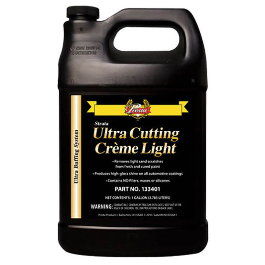 Suncoast Marine and Auto offers Presta Ultra Cutting Creme Light - Gallon [133401]