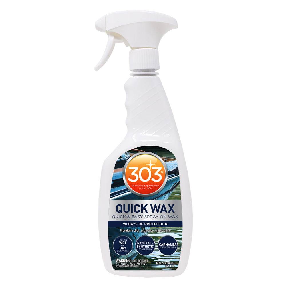 Suncoast Marine and Auto offers 303 Marine Quick Wax - 32oz [30213]